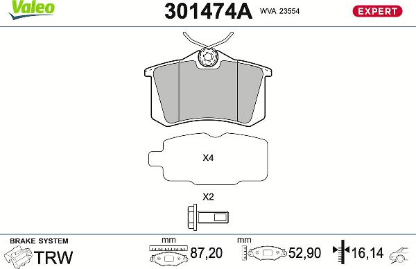 VALEO 301474A