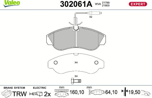 VALEO 302061A