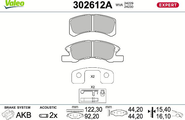 VALEO 302612A - Auto Part