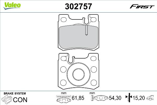 VALEO 302757 - Auto Part
