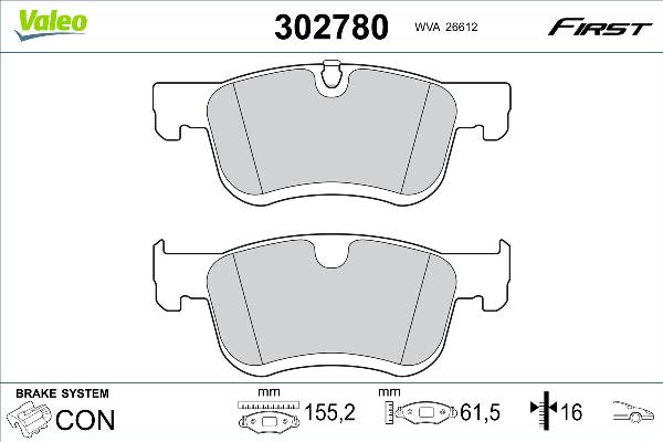 VALEO 302780 - Auto Part