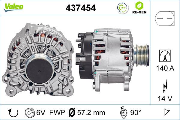 VALEO 437454 - Ģenerators
