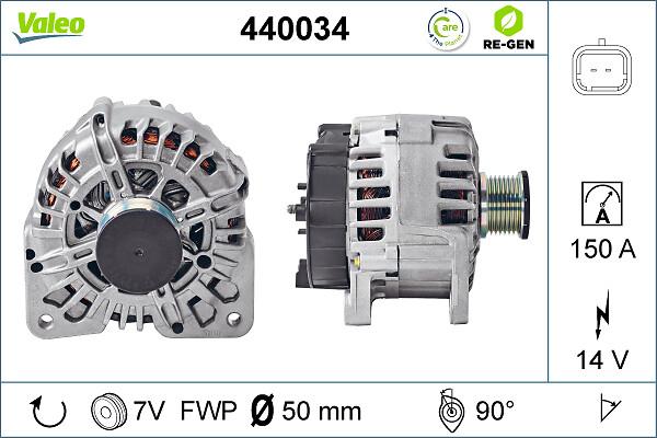 VALEO 440034 - Ģenerators