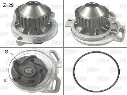 VALEO 506132 - Ūdenssūknis