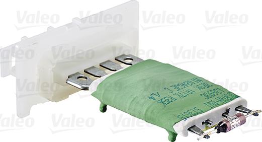 VALEO 509898 - Rezistors, Salona ventilators