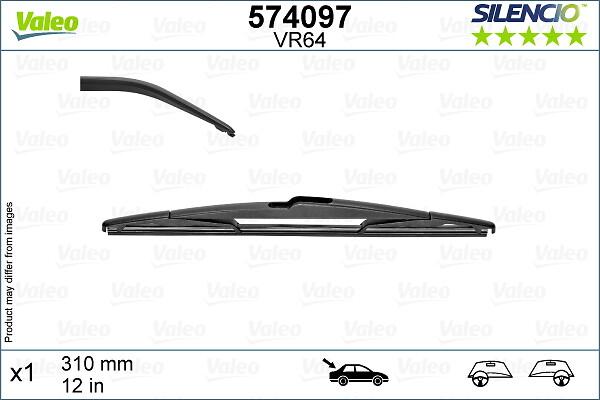 VALEO 574097 - 310 MM SLOTIŅA
