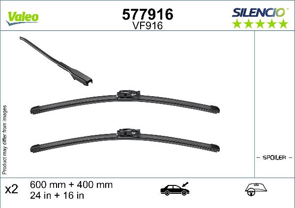 VALEO 577916 - 600-400 SLOTIŅU KOMPL