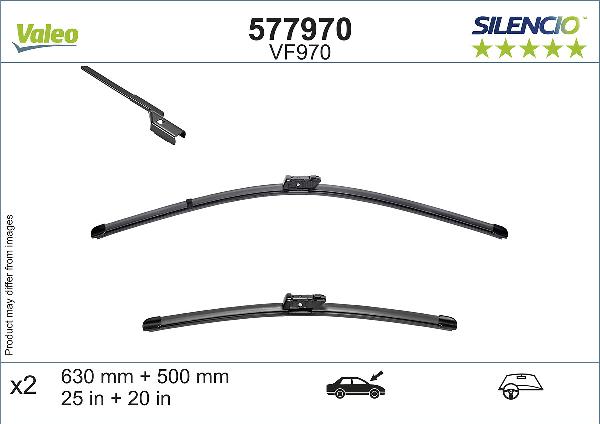 VALEO 577970 - 630-500 SLOTIŅU KOMPL