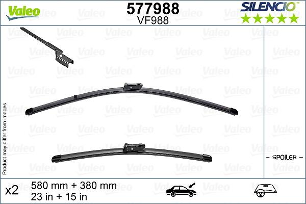 VALEO 577988 - 580-380 SLOTIŅU KOMPL