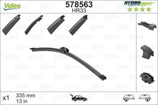 VALEO 578563 - 578563 SLOTIŅA 335