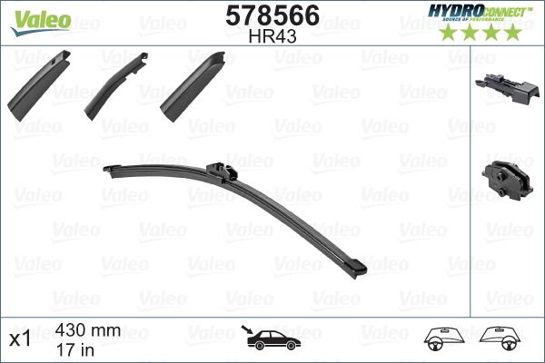 VALEO 578566 - 578566 SLOTIŅA 430