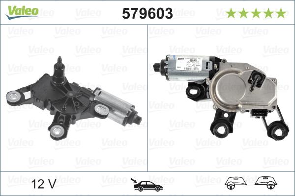 VALEO 579603 - EL.MOTORS SLOTIŅU