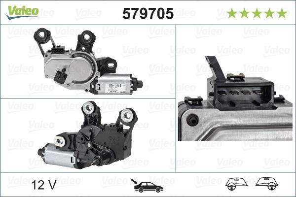 VALEO 579705 - EL.MOTORS SLOTIŅU