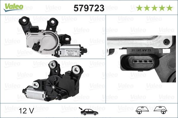 VALEO 579723 - EL.MOTORS SLOTIŅU