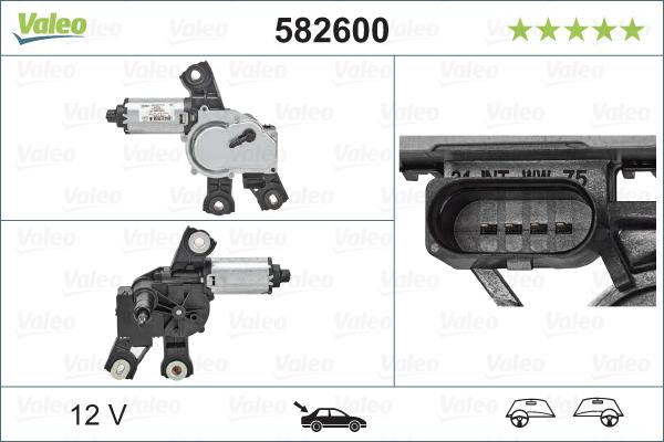 VALEO 582600 - EL.MOTORS SLOTIŅU