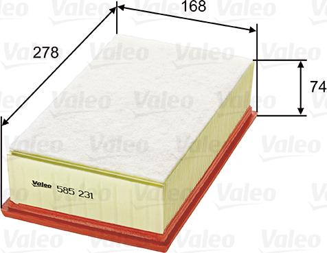 VALEO 585231 - Auto Part
