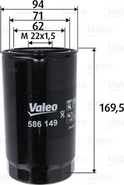 VALEO 586149 - Auto Part
