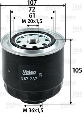 VALEO 587737 - Auto Part