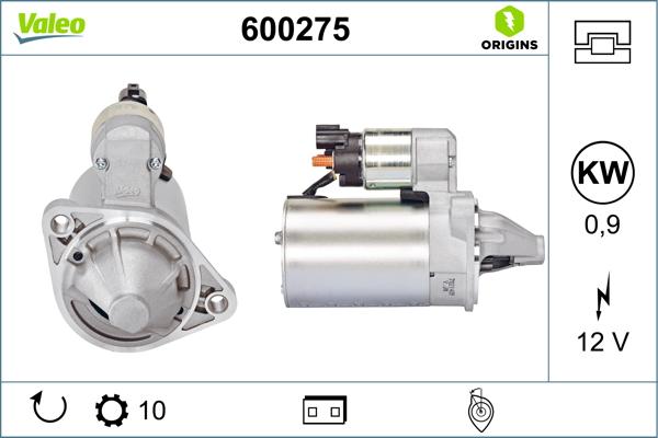 VALEO 600275 - STARTERIS 600275