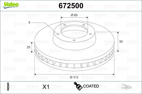 VALEO 672500