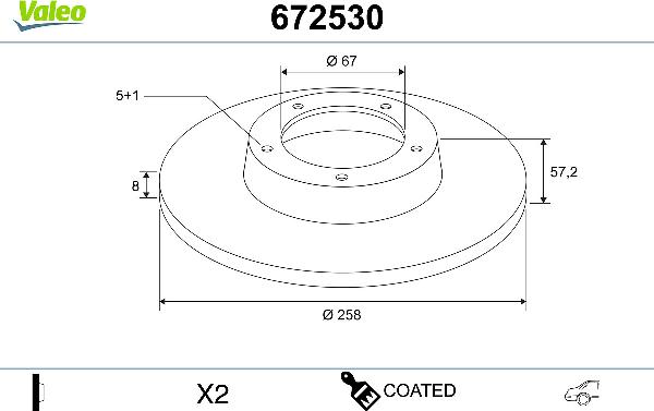 VALEO 672530
