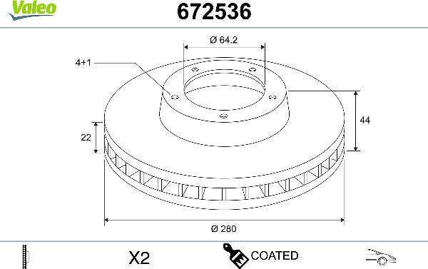 VALEO 672536