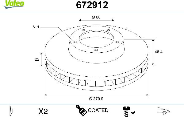 VALEO 672912