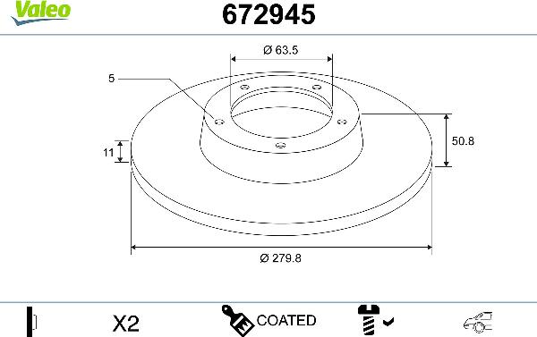 VALEO 672945