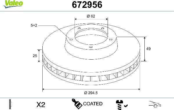 VALEO 672956