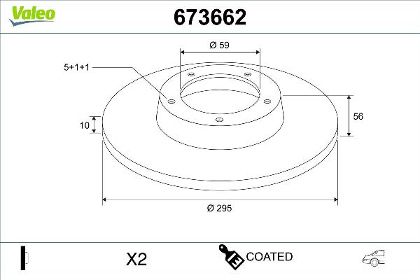 VALEO 673662 - Auto Part