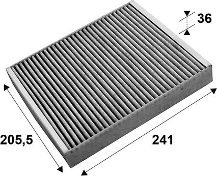 VALEO 715659 - Filtrs, Salona telpas
