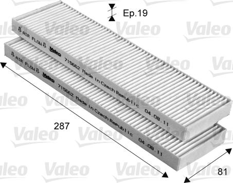VALEO 715662 - Auto Part
