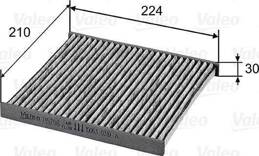 VALEO 715756 - Auto Part