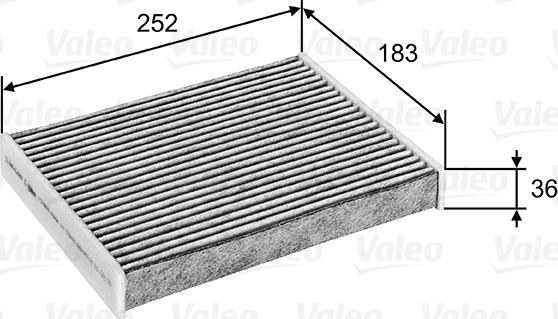 VALEO 715802 - Filtrs, Salona telpas