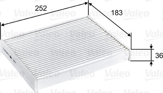 VALEO 715803 - Filtrs, Salona telpas