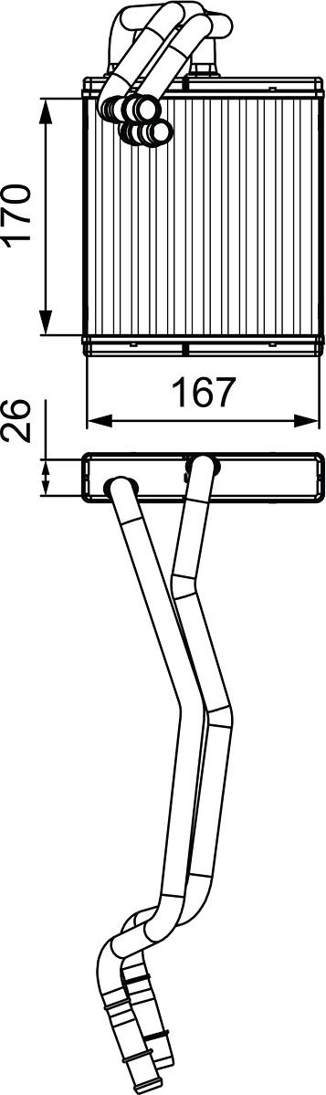 VALEO 811509 - SALONA RADIATORS 811509