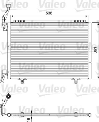 VALEO 814074 - 940287 KOND. RADIATORS