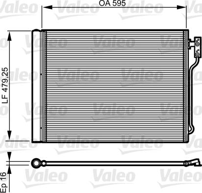 VALEO 814192 - 940370 KOND. RADIATORS