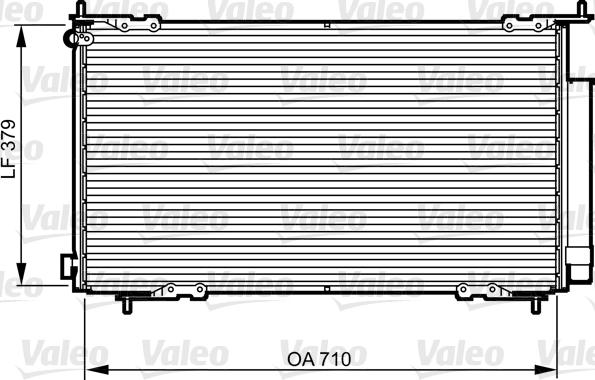 VALEO 814225 - KONDENSĒTĀJS 814225
