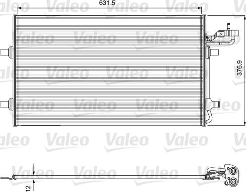 VALEO 814323 - 940086 KOND. RADIATORS