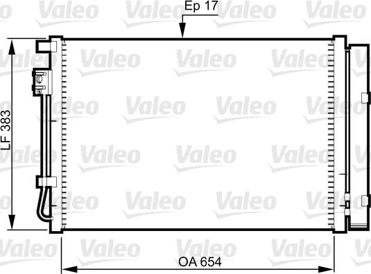 VALEO 814362 - KONDENSĒTĀJS 814362
