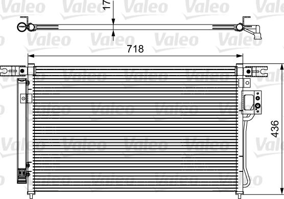 VALEO 814425 - 940278 KOND. RADIATORS