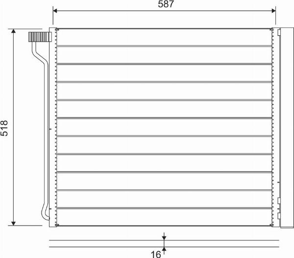 VALEO 822649 - 940339 KOND. RADIATORS