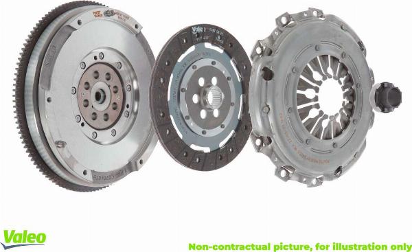 VALEO 837086 - SAJŪGA KOMPLEKTS DMS