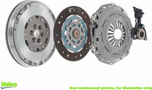 VALEO 837408 - SAJŪGA KOMPLEKTS DMS