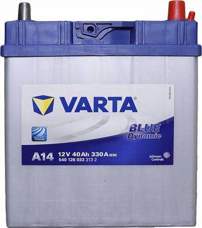 Varta 540126033 - 40Ah 330A Blue