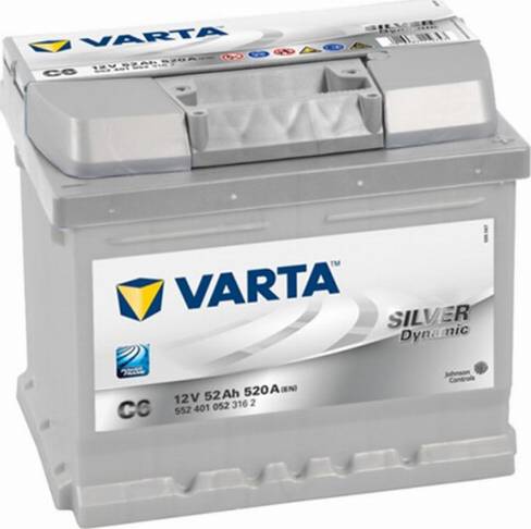 Varta 552401052 - 52Ah 520A Dynamic