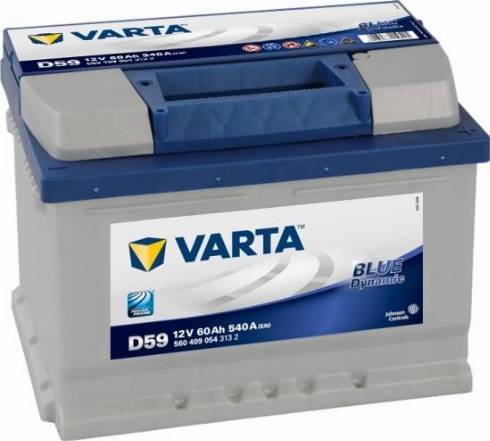 Varta 560409054 - 60Ah 540A Blue