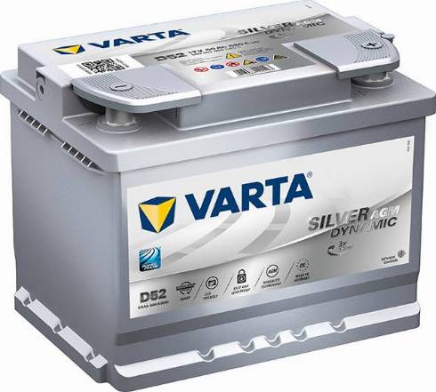 Varta 560901068 - 60Ah 680A Dynamic