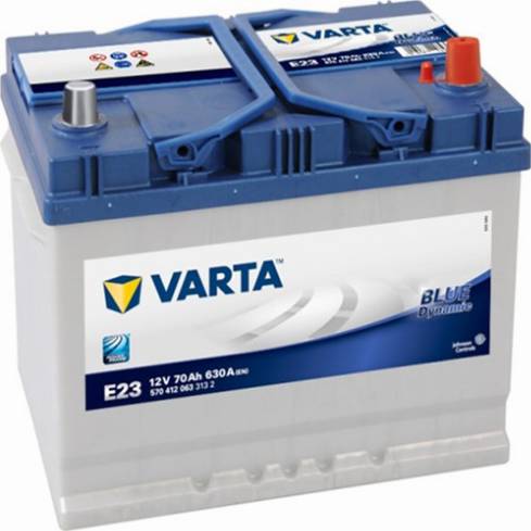 Varta 570412063 - 70Ah 630A Blue